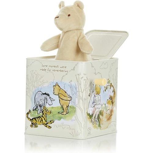 Disney Baby Classic Winnie The Pooh Jack-in-The-Box - Musical Toy for Babies