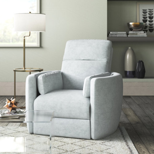 Jelissa 40" Wide Swivel Glider Power Recliner