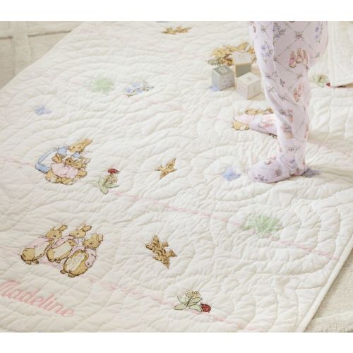 Peter Rabbit™ Flopsy™ Baby Quilt | Pottery Barn Kids