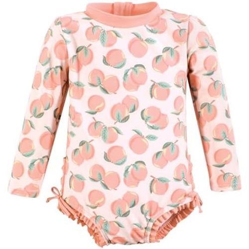 Hudson Baby Girls' Baby and Toddler Swimsuit