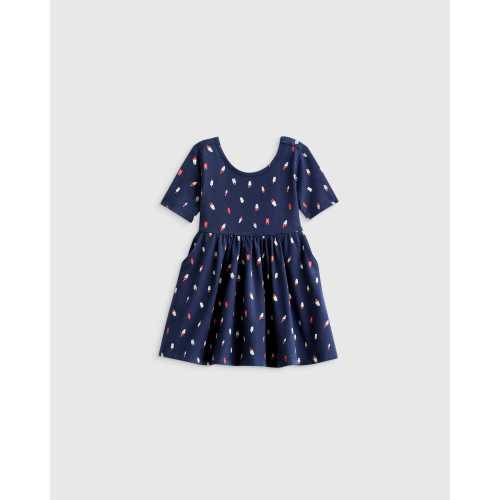 Organic Cotton Skater Dress - Baby Girl