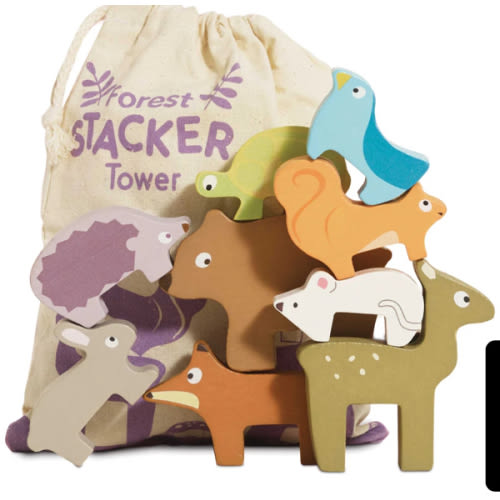 Woodland Stacking Forest Animals & Bag