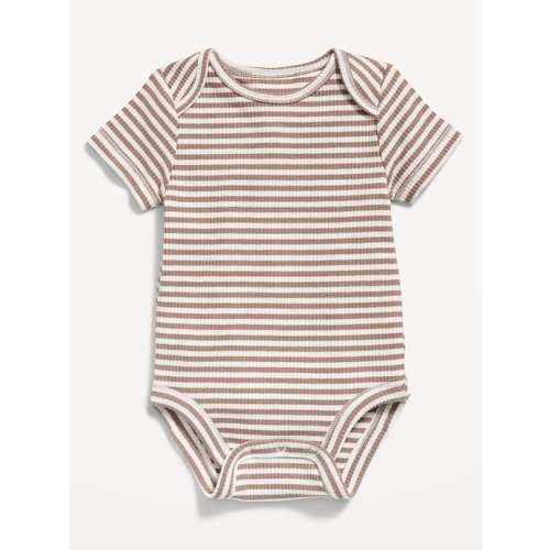 Short-Sleeve Ribbed Bodysuit for Baby