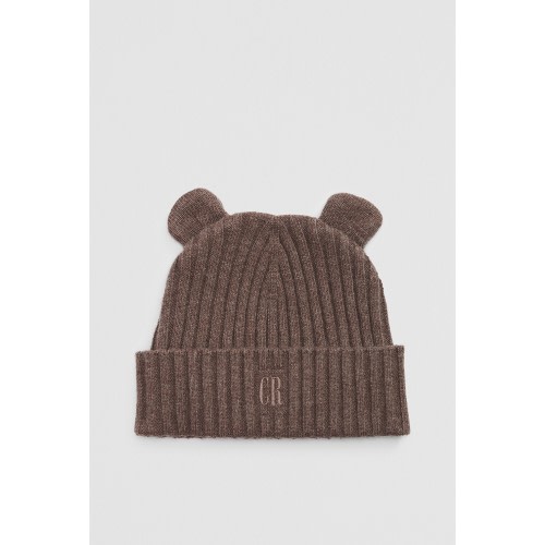 Chocolate Marle Bear Rib Beanie - Accessories | Country Road
