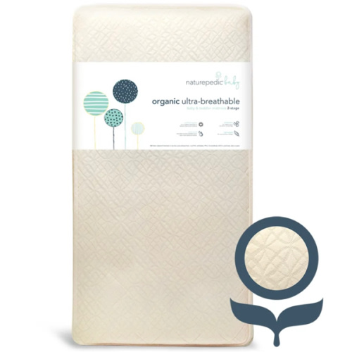Naturepedic Organic Breathable Ultra Baby Crib Mattress (Innerspring)