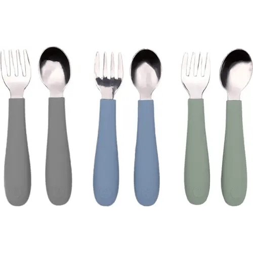 Silicone Stainless Steel Utensils – PandaEar