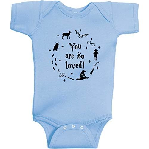 You are So Loved Cute Baby Romper Boys and Girls Wizard Bodysuit
