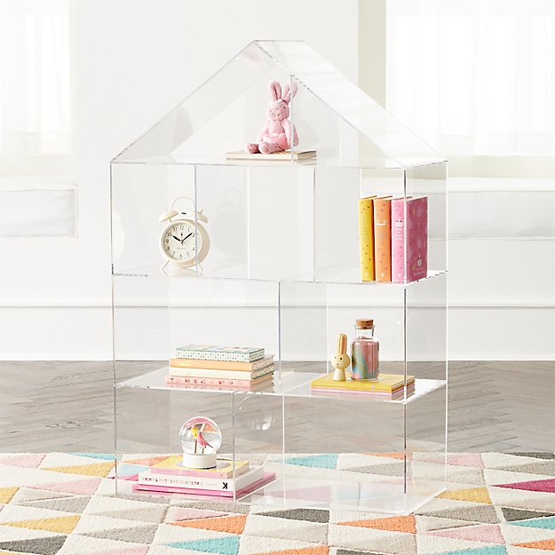 Crate&Kids Acrylic House Bookcase