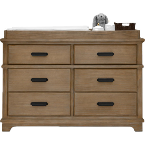 Asher 6 Drawer Dresser with Changing Top - Delta Children