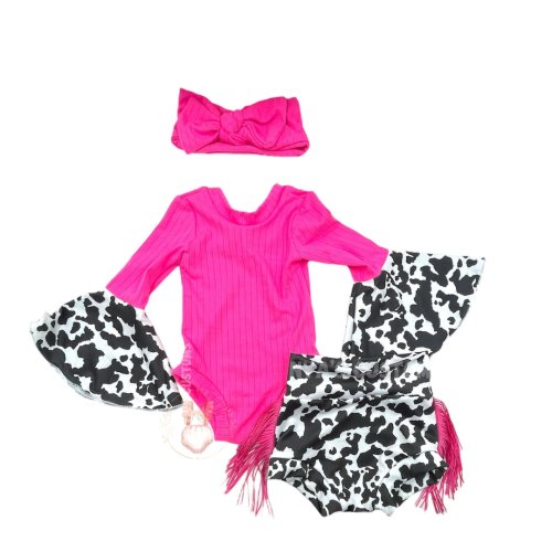 Holy Cow am one girl birthday outfit, rodeo bodysuit for girl, bummie with fringe, cow print bummies, baby girl rodeo outfit, western girl