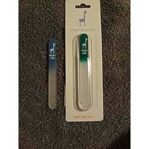 Baby Nail File by baby blue giraffe The Original Glass Baby Nail file- 100% Made in Europe (green) - Green