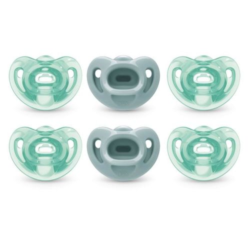 Nuk 6pk Comfy Pacifier 6-18 Months