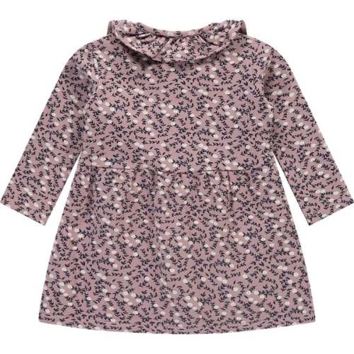 Long Sleeve Dress, Lavender Prints - Babyface | Maisonette