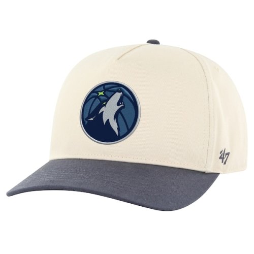 Men's Minnesota Timberwolves '47 Cream/Navy Roscoe Hitch Adjustable Hat