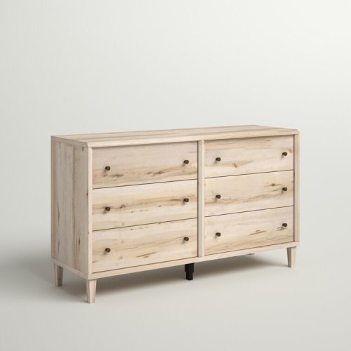 Harry Willow Place 6 Drawer 59.05" W Double Dresser