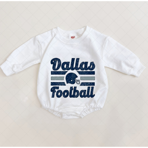 Baby Dallas Football Romper