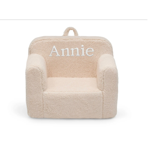 Personalized Cozee Sherpa Chair for Kids