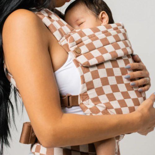 The Monarch Carrier - Mocha Check – Mabē