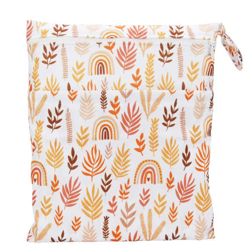 Two Zippered Waterproof Wet Dry Bag Neutral Print