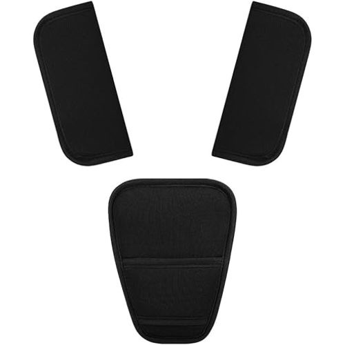 Accmor Car Seat Straps Shoulder Pads Suit for Baby Kids, Car Seat Strap Covers,Hip Support,Car Seat Strap Pads,Soft Seat Belt Covers for All Car Seats, Pushchair, Stroller