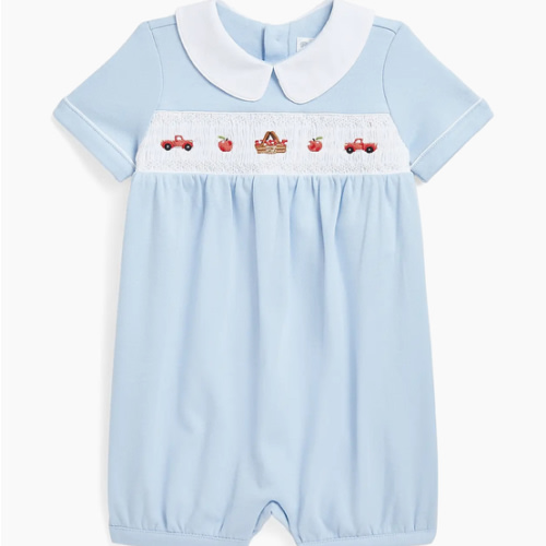 Polo Ralph Lauren Baby Boy's Embroidered Smocked Playsuit | Saks Fifth Avenue
