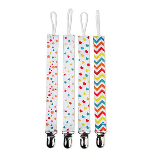 CCOCC Pacifier Clip,Comfortable Use Pacifier Holder,Baby Safety Non-toxic Material Binky Clips,Style2