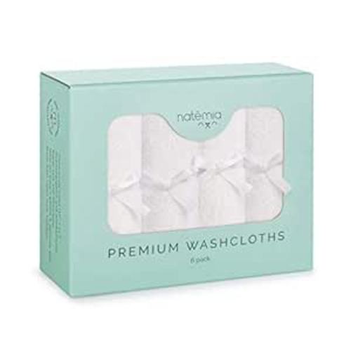 Amazon.com: Natemia Baby Washcloths – Extra Soft Baby Bath Towels (6-Pack) Size 10”x 10” – Reusable Wipes – Rayon from Bamboo Baby Towels - Perfect Baby Shower Present : Baby