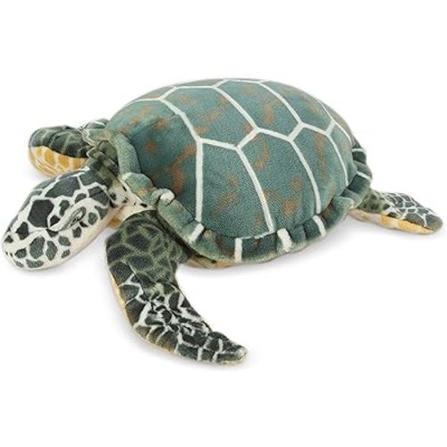 Melissa & Doug Giant Sea Turtle - Lifelike Stuffed Animal