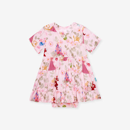 Disney Princess Aurora Ruffled Twirl Bodysuit Dress