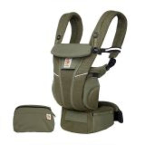 Ergobaby Omni Breeze Baby Carrier – SoftFlex Mesh: Olive Green
