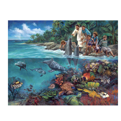 The Lord God Made Them All (20x16)