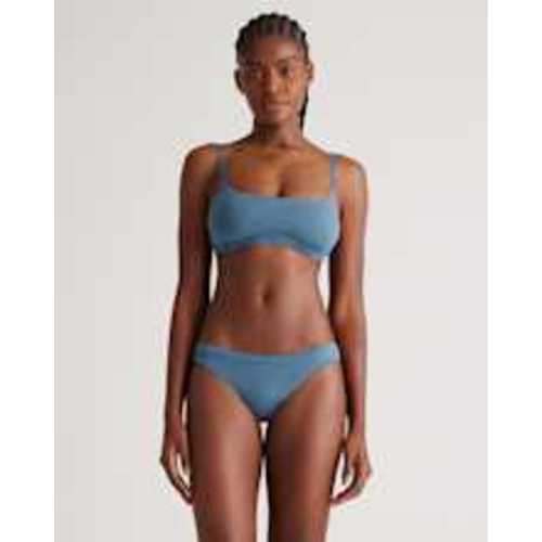 Organic Cotton Scoop Bralette, Ocean (2pk)