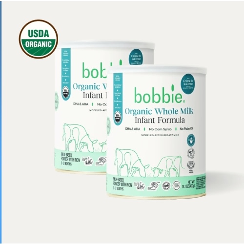 Organic Whole Milk Baby Formula