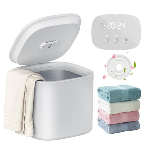 DOACE Upgraded Towel Warmer Bucket, 26L Large Towel Warmers with Auto Keep Warm, Heat Time 20/40/60 Min Adjustable and Delay Time Up to 24 Hours, Hot Towel Warmer for Bathroom, Gift for Father's Day