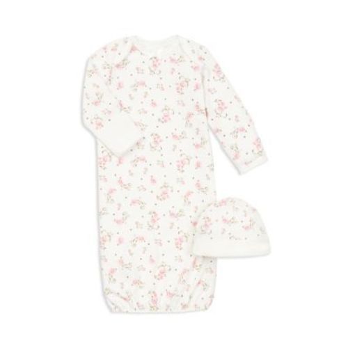 Girls' Rose Gown & Hat Set - Baby