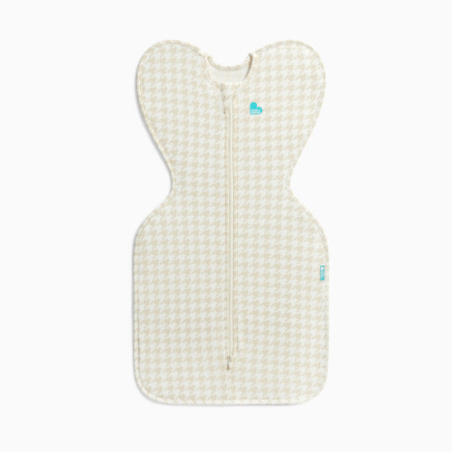 Love to Dream Printed Swaddle Up Original 1.0 TOG - Houndstooth Tan, Newborn