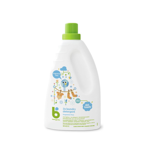 Babyganics - Baby Laundry Detergent, fragrance free, 60oz