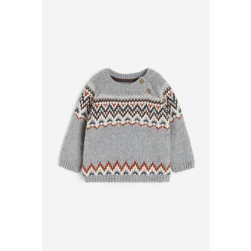 JACQUARD-KNIT SWEATER