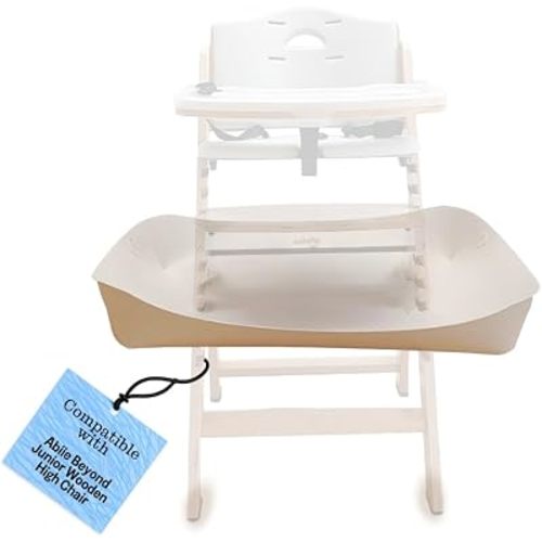 CATCHY - Food Catcher - Compatible with Abiie Beyond Junior High Chair - Highchair Sold Separately - Baby & Toddler Food & Mess Catcher - Under High Chair Accessory - Baby Feeding Essentials