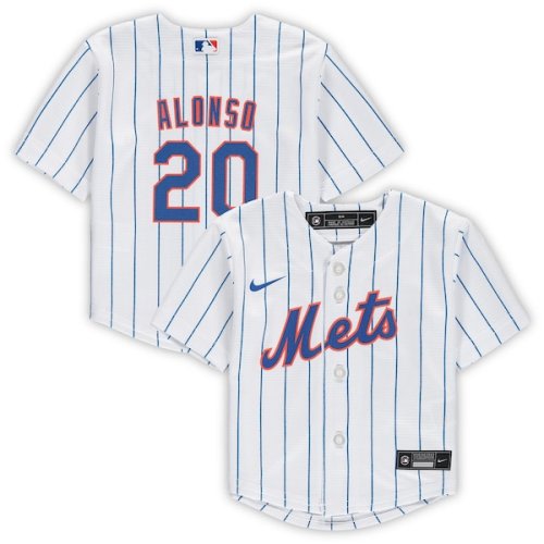 Infant New York Mets Pete Alonso Nike White Home Replica Player Jersey