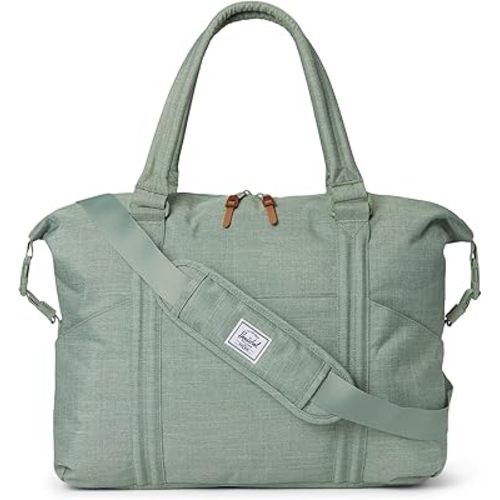 Herschel Supply Co. Strand Duffle Diaper Bag, Iceberg Green Crosshatch