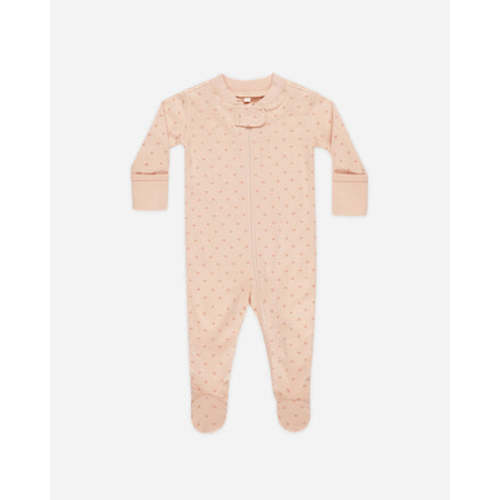Zip Long Sleeve Sleeper Footie || Dotty