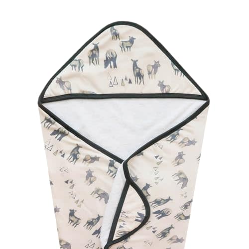 Copper Pearl Hooded Bath Towels Premium Knit/Terry Cloth Baby Towels with Hood, Pockets, and Cool Designs - Great to Gift and Make Bath Time Fun - Baby Bath Towel, Cody