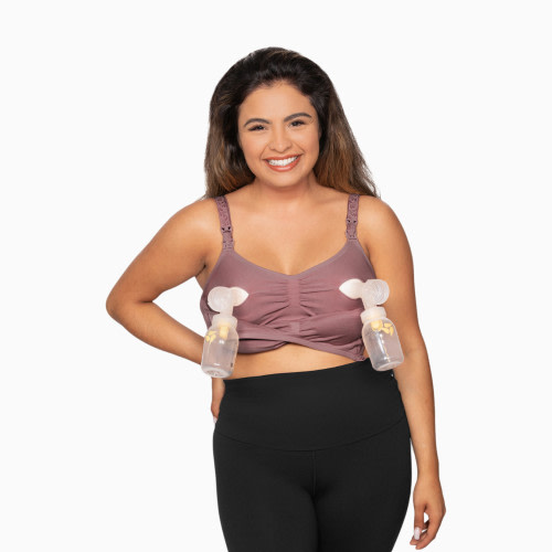 Kindred Bravely Sublime Hands Free Pumping Bra - Twilight, Large Busty