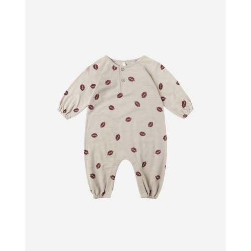 Henley Jumpsuit || Football – Rylee + Cru