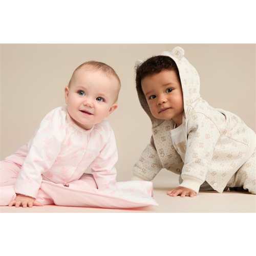 Magnolia Baby Magnolia Baby Baby Winking Santa Receiving Blanket in White | Childsplay Clothing