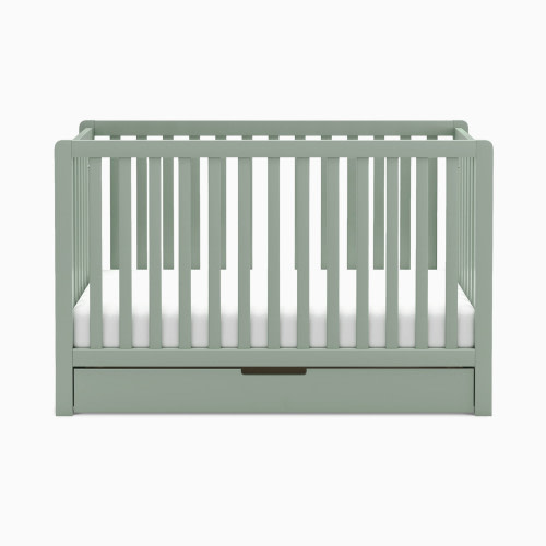 Carter's by daVinci Colby 4-in-1 Convertible Crib with Trundle Drawer - Light Sage