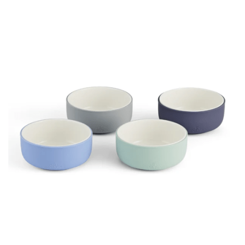 Porcelain Bowl with Silicone Sleeves