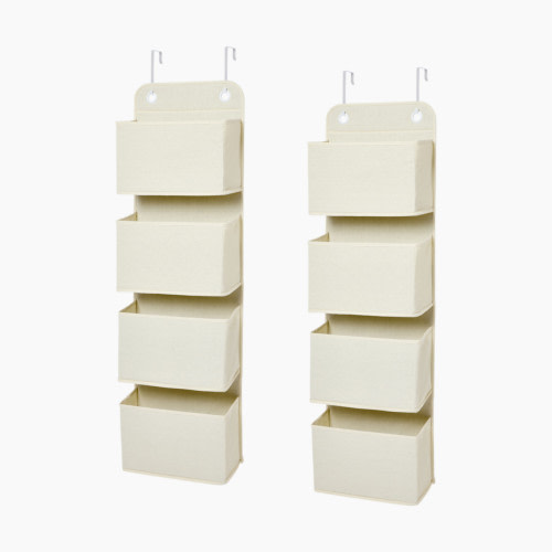 Sprucely Over the Door Storage Organizer (2 Pack) - Oat