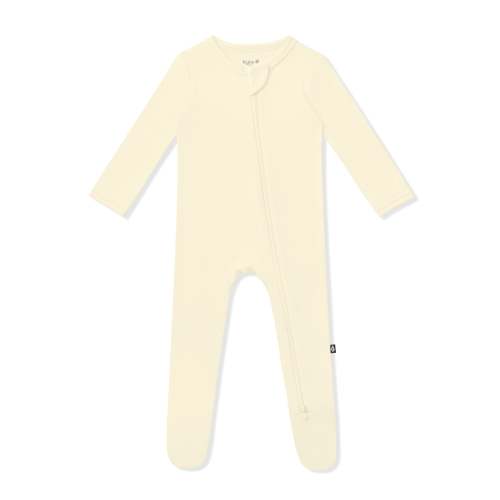 Zippered Footie in Chamomile | Kyte Baby